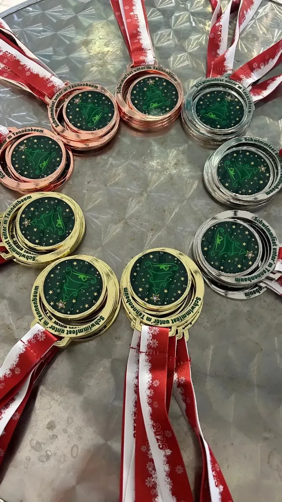 Schwimmfest unterm Tannenbaum in Riesa