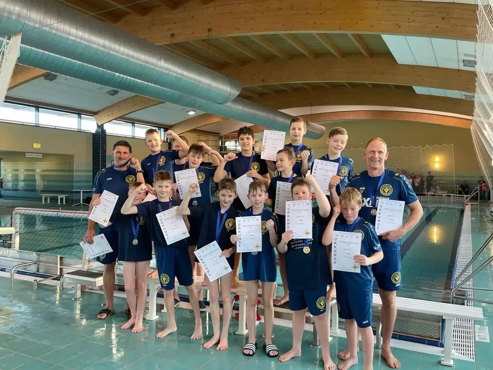 Silbermedaille für U12 bei Ostdeutscher Meisterschaft