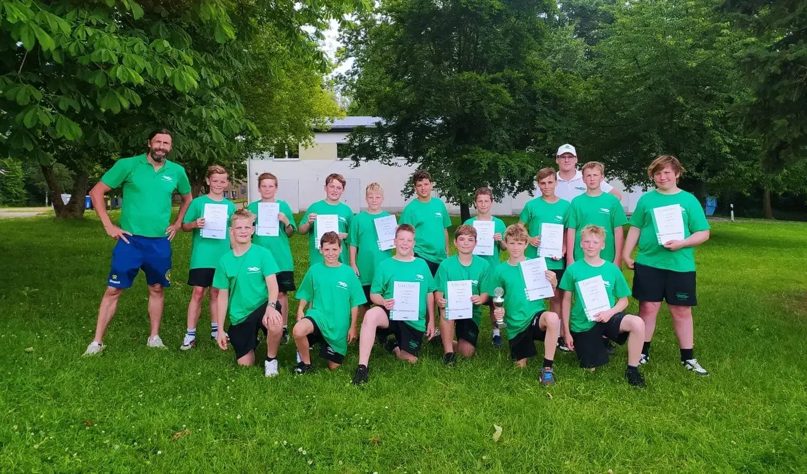 SVV Sportler mit Sachsenauswahl beim Zwergenpokal