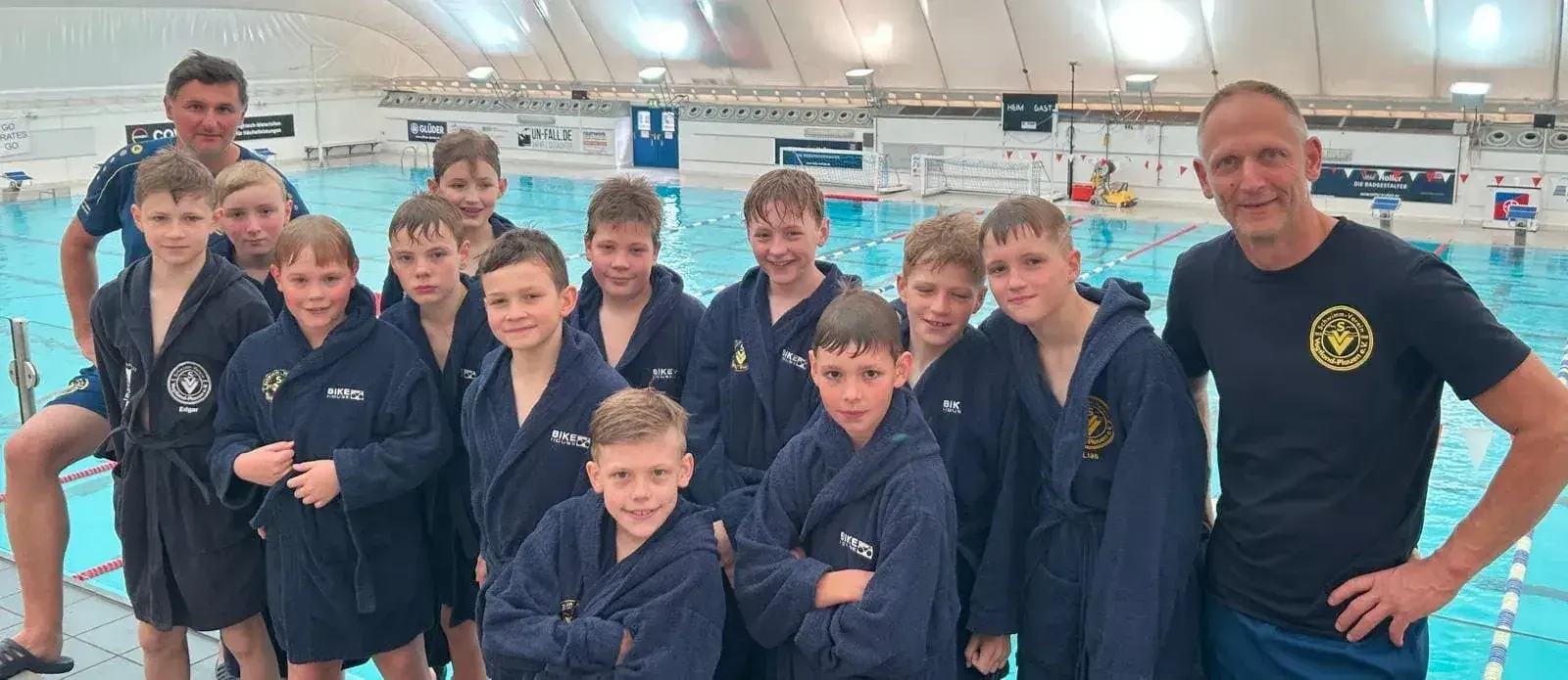 Wasserballer SVV Plauen U12 gewinnen Vorrunde des Deutschen