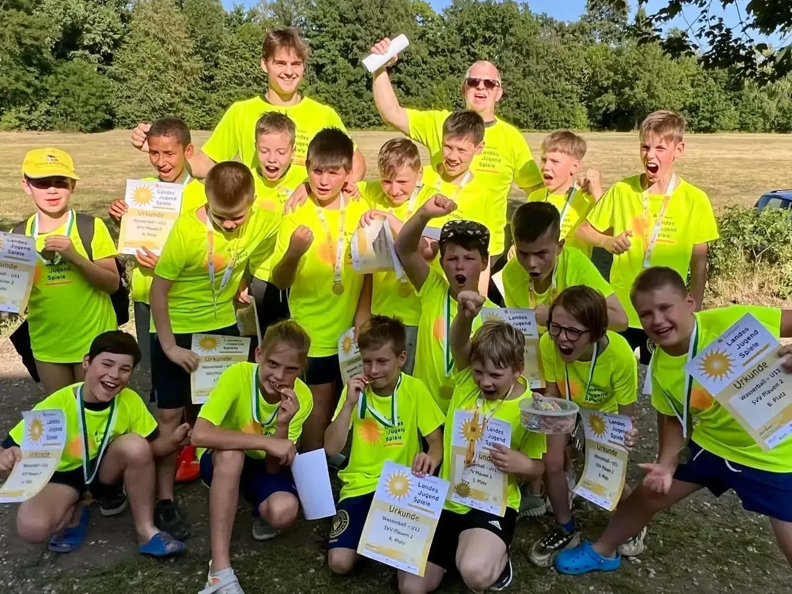 U11 gewinnt Landesjugendspiele 2025