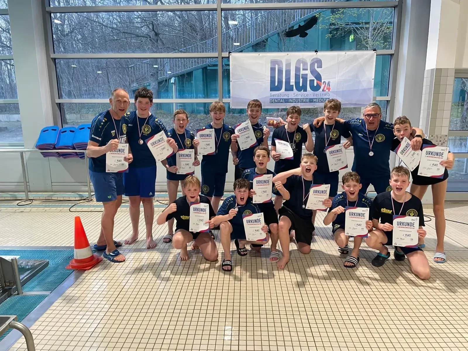 U14 Wasserballer erfolgreich beim 5. Oberbürgermeister-Cup der