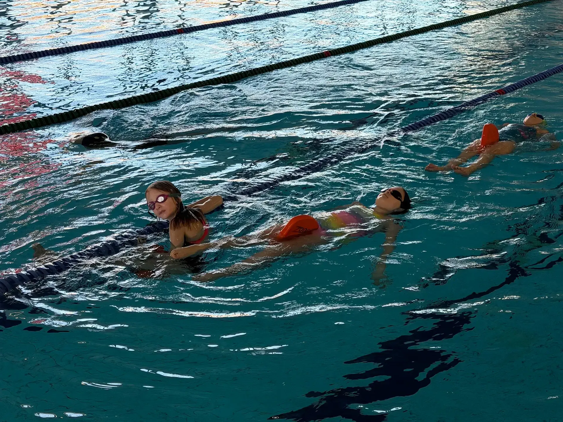 Trainingslager des Talentestützpunktes Schwimmen