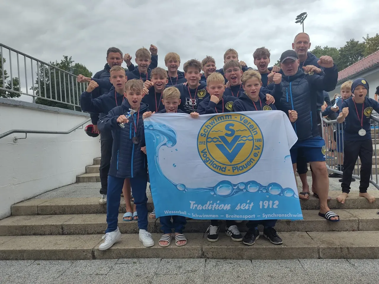 Bild oben: Mannschaft SVV Plauen U14
