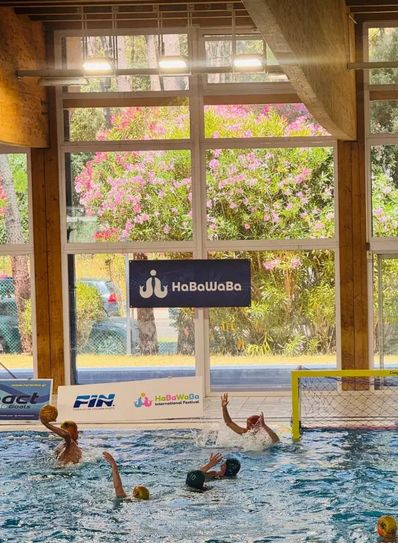 Internationales Wasserball-Festival in Italien
