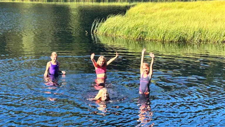 Sommerlager der TSP-Schwimmer des SVV Plauen in Grünheide