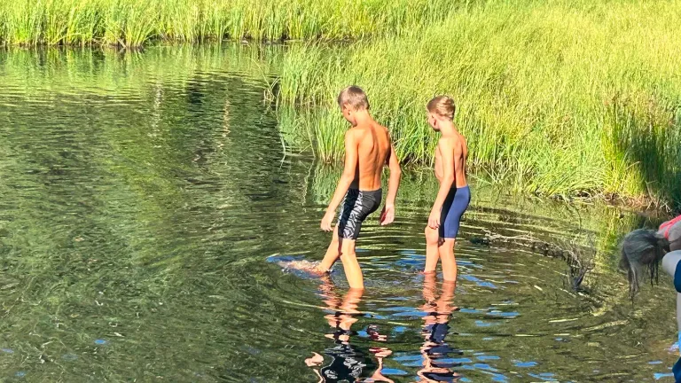 Sommerlager der TSP-Schwimmer des SVV Plauen in Grünheide